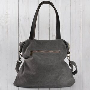 Farmhouse is my Style Silver Gray Crossbody Satchel Bag